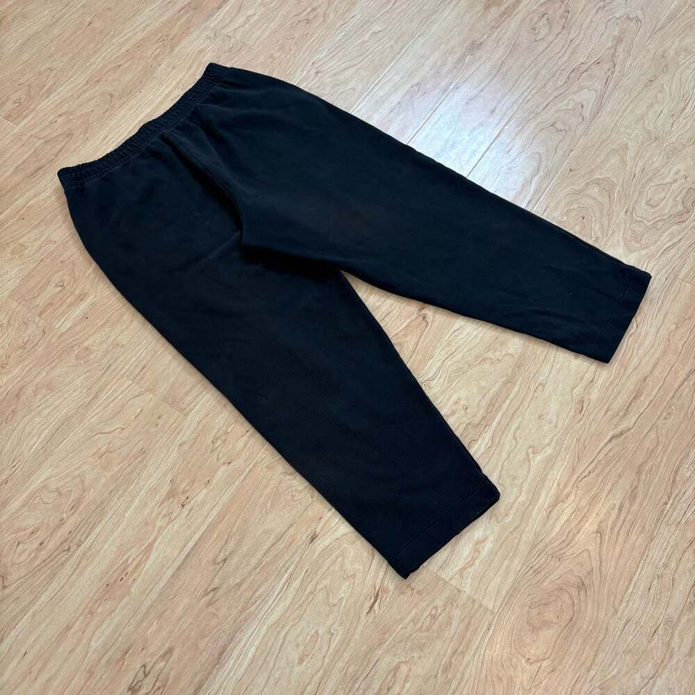 Madewell MWL Black Make Weekends Longer Pleated Sweatpants L